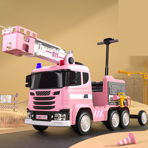 <span class=keywords><strong>Camion</strong></span> de pompiers électrique télécommandé 12 volts de haute qualité <span class=keywords><strong>pour</strong></span> enfants, jouet personnalisable CE à roulettes <span class=keywords><strong>pour</strong></span> bébés - Product Image 3