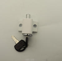 Serrure de sécurité STG moderne européenne et américaine en forme de T pour fenêtre et porte, avec verrou de protection enfant en aluminium, durable et à visser
