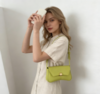 Tas Selempang Wanita Vintage, Tas Bahu Kecil Mewah untuk Wanita