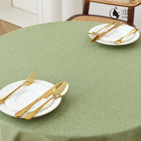 Nappe carrée en lin tissé de style américain, personnalisable, pour mariage, fête, dîner de luxe, vente en gros