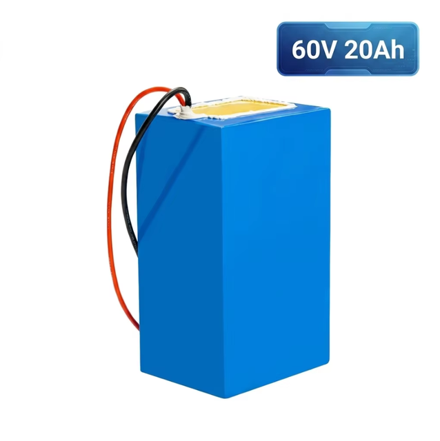 60V 20Ah Lithium Ion Battery Pack for Electric Scooter Motorcycle E-bike Rechargeable Replacement Li-ion Battery Pack