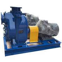 Pompe submersible pour eaux usées, moteur diesel, pompe à eau de chantier, auto-amorçante