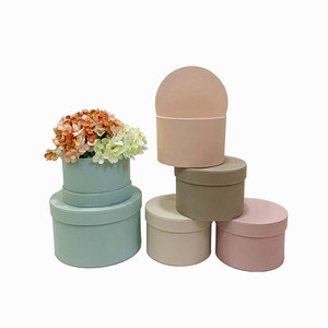 Flannel Vòng Hộp Quà Tặng đặt hai hộp hoa vĩnh cửu xà phòng Bao bì hộp - Product Image 1