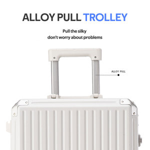 Set di Valigie Nuove all'Ingrosso, Stile Classico, Alta Qualità, <span class=keywords><strong>Grande</strong></span> Capacità, 3 Pezzi, per Lunghi Viaggi, Principalmente in ABS PC Alluminio, Unisex - Product Image 3