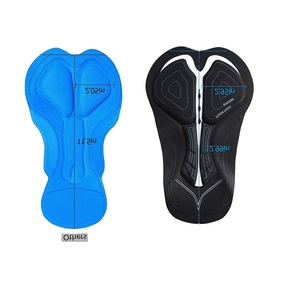 CAMPIONE GRATUITO <span class=keywords><strong>Pantaloncini</strong></span> Imbottiti Unisex Taglie Forti con Imbottitura in Schiuma 4D/3D Antiscivolo per Ciclismo <span class=keywords><strong>MTB</strong></span> - Product Image 1