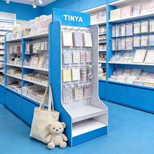 ชั้นวางโชว์สินค้า TINYA สำหรับอุปกรณ์เสริมพีวีซีแบบกำหนดเอง <span class=keywords><strong>ที่</strong></span>วางโทรศัพท์มือถือ สายชาร์จ กิ๊บติดผม สมุดโน้ต ของเล่น ตุ๊กตา สำหรับ<span class=keywords><strong>ร้าน</strong></span>ค้าปลีก - Product Image 3