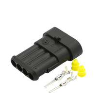 282106-1 otomotiv kablosu kablo demeti plastik kabuk konektörü AMP-TE su geçirmez konnektör DJ7041-1.5-1
