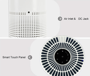 <span class=keywords><strong>Purificateur</strong></span> <span class=keywords><strong>d</strong></span>'<span class=keywords><strong>air</strong></span> de bureau électrique 2025 en plastique avec filtre HEPA et charbon actif, diffuseur <span class=keywords><strong>d</strong></span>'huiles essentielles, fonctionnement silencieux pour la maison et la poussière - Product Image 5