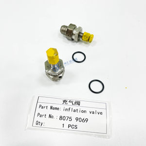 Nitrogênio gás carregamento válvula 80759069 para disjuntor hidráulico peças martelo válvula escavadeira anexos - Product Image 1