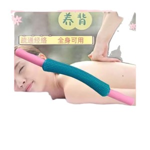 Rodillo de masaje Gua Sha de silicona Juxin, color aleatorio, para desbloquear los meridianos del cuerpo, uso en salón. - Product Image 5