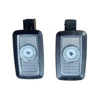 Pour BYD Han Tang Yuan Song Pro Shark 6 : Éclairage de bienvenue LED pour portières, projecteur de logo de portière de voiture, lumière d'ambiance intérieure