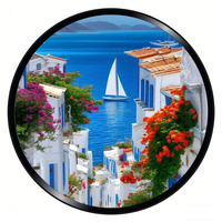 Écran LED rond intérieur P1.86 P2 P2.5, affichage publicitaire couleur, diamètre personnalisé pour centre commercial, écran vidéo circulaire, OEM