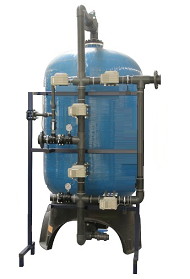 Système adoucisseur d'eau industriel USSU avec réservoir sous pression, capacité de filtration 10m³/heure, garantie 2 ans, fabrication turque - Product Image 4