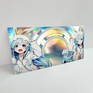 Tùy Chỉnh Phim Hoạt Hình Holo Lá Nghệ Thuật In Kỹ Thuật Số Đôi Bên In Ấn Holographic Giấy Áp phích Nghệ Sĩ Truyện Tranh Triển lãm Vé Thẻ Áp Phích - Product Image 6