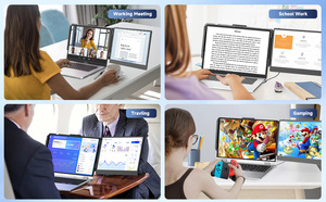 S1 14-inch FHD 1080P kép LCD hiển thị di động mở rộng màn hình chơi game màn hình cho máy tính xách tay làm việc với <span class=keywords><strong>Mac</strong></span> Win Plug & Play - Product Image 6