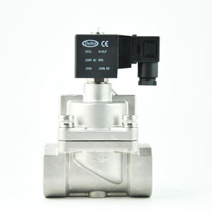 DHY-15โซลินอยด์วาล์วน้ำแรงดันสูงทำจากสเตนเลส100bar 90bar 80bar ขนาด1/2นิ้ว - Product Image 5