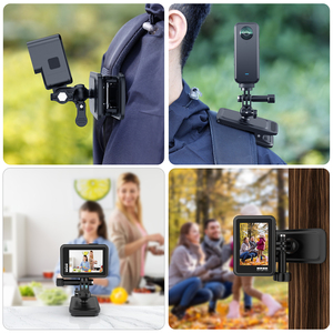 STARTRC <span class=keywords><strong>PHOTO</strong></span> Osmo Pocket 3 Support magnétique réglable et léger pour sac à dos, compatible <span class=keywords><strong>Action</strong></span> 6/5 Pro/4/Xtra Muse, clip à dégagement rapide - Product Image 5