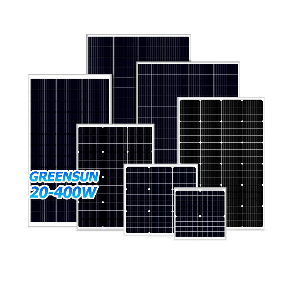 Mono Photovoltaic Solar Panels 100W 150W 180W 200Watt Monocrystalline PV Modules