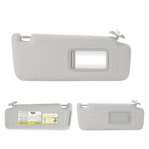 แผงบังแดดรถยนต์โตโยต้า 4Runner รุ่น 74310-35B01-B1 สีเทา พร้อมตะเข็บเย็บด้านขวา - Product Image 1