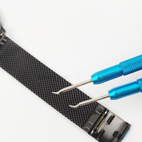 Outils d'entretien de montres : Outil à ressort, poinçon à broches avec extracteur de tige de liaison pour horloger