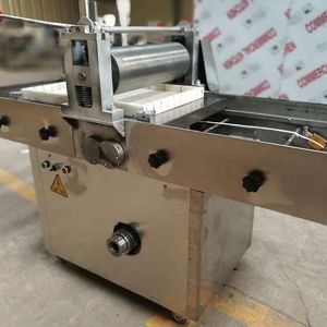 Machine de découpe, de tranchage et de formage pour barres protéinées aux céréales, barres aux cacahuètes, bonbons au sésame, fudge et nougat, capacité 150-300 kg/h - Product Image 5