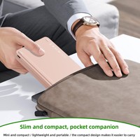 Keyboard Lipat Nirkabel Terbaru untuk Laptop, Ponsel, dan Penggunaan Kantor, Mini dan Portabel