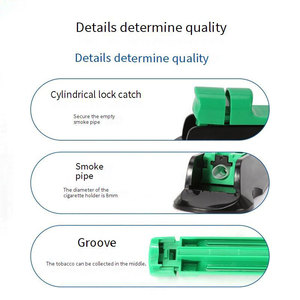 Bán Buôn Thuốc Lá Cây Gai Dầu Bộ Lọc Cán Giấy Hút Phụ Kiện 5.5 Và 8Mm Của Nhãn Hiệu Thuốc Lá Máy Bao Bì Với Hộp Đóng Gói - Product Image 5