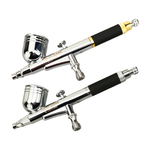 Rayhong Airbrush YC-130 0.5mm Dual Action Gravity Feed Art <b>Spray</b> Gun Portable Adjustable Speed <b>Settings</b> - Product Image 2