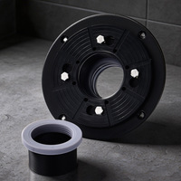 Adaptateur de tuyau de vidange anti-odeur en plastique de style américain, raccord de vidange de sol, commutateur de dérivation d'eau pour toilettes