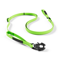 Nouvelle laisse pour chien imperméable en PVC rembourrée, solide, respirante, à libération rapide, avec rubans, lavable à la main, pour toutes les tailles