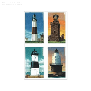 Etiquetas de Sellos Permanentes, Etiquetas Postales con la Bandera de EE. UU., Faroles del Atlántico Medio <span class=keywords><strong>2021</strong></span>, Servicio Postal de Estados Unidos, Pegatinas de Sellos de EE. UU. - Product Image 6