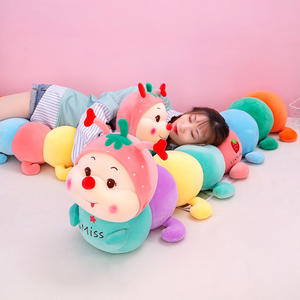 Peluches <span class=keywords><strong>de</strong></span> Anime Personalizados, Juguete <span class=keywords><strong>de</strong></span> Peluche, Muñeco <span class=keywords><strong>de</strong></span> Cama <span class=keywords><strong>de</strong></span> Animales, Regalo <span class=keywords><strong>de</strong></span> Cumpleaños, Peluche <span class=keywords><strong>de</strong></span> Gusano <span class=keywords><strong>de</strong></span> <span class=keywords><strong>Fresa</strong></span> <span class=keywords><strong>de</strong></span> Dibujos Animados, Almohada <span class=keywords><strong>de</strong></span> Peluche - Product Image 4