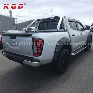 Accessoires pour pick-up 4x4, garde-boue en plastique ABS noir pour Nissan Navara NP300, 4 pièces/ensembles - Product Image 4