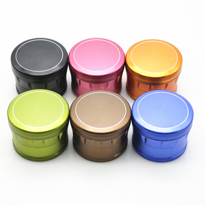 Nuevo Molinillo Magnético de Hierbas Secas de Aleación de Aluminio de 63 mm, de Alta Calidad, con Logotipo Personalizado, Color Puro, Forma Única, para Moler - Product Image 1