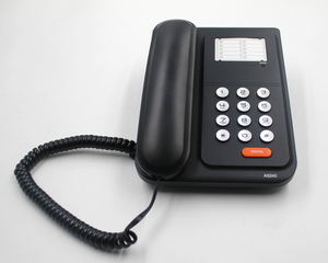 Téléphone fixe analogique simple à deux lignes, économique et de base - Product Image 2