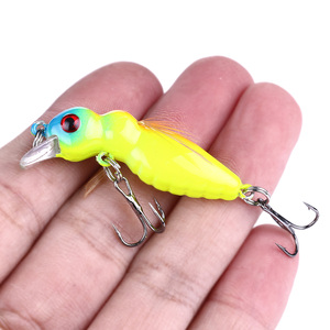 恒佳鱼饵套装批发 45mm Bee Pesca 3.4g <span class=keywords><strong>8</strong></span> 件/套 抛投昆虫摇柄鱼饵 Bass Isca - Product Image 6