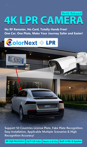 4k 8MP IR tấm giấy phép công nhận ai máy ảnh thông minh công nhận Bullet <span class=keywords><strong>LPR</strong></span> máy ảnh xe gắn - Product Image 6