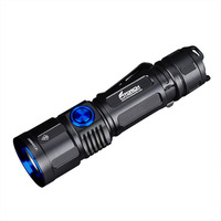 Puissant étanche Zoomable Rechargeable Mini LED d'urgence tactique magnétique EC30 lampe de poche avec Cob Sidelight torche travail Fla
