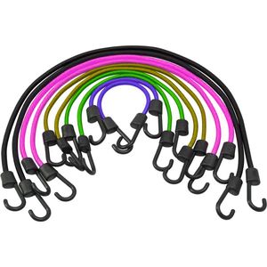 Cordon élastique <span class=keywords><strong>pour</strong></span> bâche avec <span class=keywords><strong>crochet</strong></span> d'injection en plastique/sangles élastiques élastiques avec crochets - Product Image 2