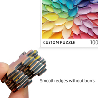 Fabricant OEM, fabricant sur mesure, impression personnalisée, jeu de puzzle, 100/500/1000/2000 pièces, puzzles en papier pour adultes et enfants