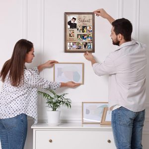 Trang trại gỗ đen mộc mạc cắt dán khung hình - Product Image 6