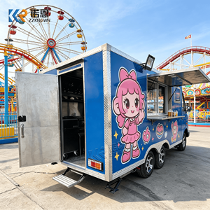 Camion de restauration de rue, cuisine mobile, camionnette de restauration, remorque de cuisine entièrement équipée, bar extérieur, <span class=keywords><strong>caravane</strong></span>, kiosque, chariot barbecue - Product Image 6