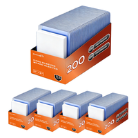 Protège-cartes rigides en PVC transparent 35PT 3x4 personnalisés pour cartes de sport, de baseball, de collection et de jeu TCG