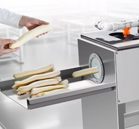 Volledig automatische multifunctionele commerciële elektrische aardappel-, cassave-, komkommer- en radijs-schilmachine