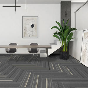 Modern <b>Puzzle</b> Polypropylene Carpet Anti-Slip Stain Resistant Eco-Friendly Features for Hotel Hallway Bedroom Use-Loop Pile - Product Image 2