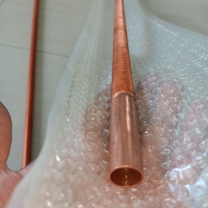 Tubi di <span class=keywords><strong>rame</strong></span> alettato prezzo a buon mercato scambiatore di calore uso tubi d'onda interno ed esterno filettato scambiatore di calore tubi 3*0.05mm - Product Image 3