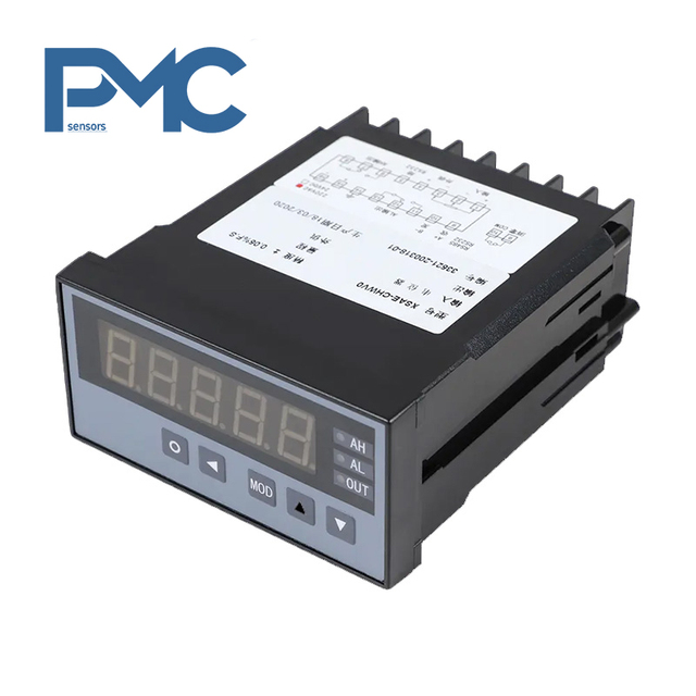 5-Digit Digital Linear Indicator with 4-20mA Input, High Resolution Process Meter for Industrial Automation - Panel Mount