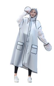All-Weather Unisex Adult Raincoat Heavy Duty Waterproof Windproof Full Body With Sealed Zipper for Travel Custom Logo - Product Image 2