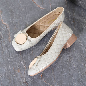 <span class=keywords><strong>Scarpe</strong></span> a <span class=keywords><strong>tacco</strong></span> basso più vendute di Design alla moda <span class=keywords><strong>scarpe</strong></span> comode da Ballerina ogni giorno per ragazze donne - Product Image 3