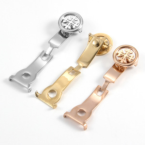 Correa de Reloj de Repuesto para Philippe PP, de Acero Inoxidable, Transpirable, con Hebilla Plegable de Copo de Nieve, de Cuero Genuino y Silicona - Product Image 3